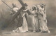 PHOTOGRAPHIE - Jésus Portant La Croix - Carte Postale Ancienne - Fotografie
