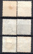 1962. SWEDEN. 1858-1862 12 O.  X 15. SOME NICE POSTMARKS. 5 SCANS. - 1855-1871 Classiques