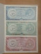 ITALY - FOLDER WITH 3 BANKNOTE UNC - 1-5-10 LEGHE - OVERPRINT PADANIA - FANTASY NOTE - [ 8] Fakes & Specimens