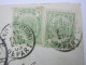 1905 , PERFIN ,  GDB , Carte Postale De  GAND    A Danmark - 1863-09