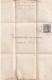 Delcampe - QV - 1884 - Imprimé Et Feuillet De Réponse De ABERDEEN, Ecosse Vers PETERHEAD (to The Inspector Of Poor) - 1/2 Penny - Lettres & Documents