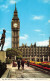 ROYAUME-UNI - Angleterre - London - Big Ben And Houses Of Parliament - Colorisé - Carte Postale - Houses Of Parliament