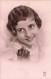 Enfant - Petite Fille Aux Cheveux Bouclés  - Portrait - Carte Postale Ancienne - Sonstige & Ohne Zuordnung