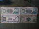 PARAGUAY. LOT DE 4 BILLETS DE BANQUE DIFFERENTS. ANNEES 1960 / 80 - Paraguay