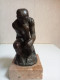 Reproduction Bronze Statue Le Baiser De Rodin Hauteur 13 Cm X 7 Cm - Bronzes