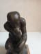 Reproduction Bronze Statue Le Baiser De Rodin Hauteur 13 Cm X 7 Cm - Bronzi