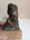 Delcampe - Reproduction Bronze Statue Le Baiser De Rodin Hauteur 13 Cm X 7 Cm - Bronzes