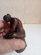 Delcampe - Bronze Dalou Femme Nue S'essuyant Le Pied Reproduction 11 Cm - Bronzes