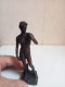 Sculpture Statue David D'après Michel-Ange, Reproduction En Bronze Hauteur 14 Cm - Bronzen