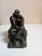 Reproduction Bronze Statue Le Baiser De Rodin Hauteur 13 Cm X 7 Cm - Brons