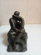 Reproduction Bronze Statue Le Baiser De Rodin Hauteur 13 Cm X 7 Cm - Bronzen