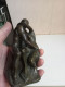 Delcampe - Reproduction Bronze Statue Le Baiser De Rodin Hauteur 13 Cm X 7 Cm - Bronzi