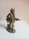 Statuette En Bronze Doré Pirate Hauteur 18,5 Cm - Bronzi