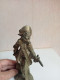 Delcampe - Statuette En Bronze Doré Pirate Hauteur 18,5 Cm - Brons