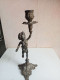 Bougeoirs Ancien Hauteur 25 Cm - Candelabri E Candelieri