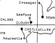 Ireland Down 1839 Cover Newcastle To London With CASTLEWELLAN/PENNY POST And Type 1A CASTLEWELLAN - Vorphilatelie