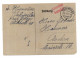 5180 ESCHWEILER, Postgeschichte, Postkarte 15.9.1945, Gebühr Bezahlt, Leichter Mittelbug - Eschweiler