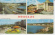 Douglas  Ile De Man  Multi Vue, Villa Marine, Legs Of Man Flower Bed, Douglas Bay From Port Jack, Loch Promenade    2 Sc - Isle Of Man