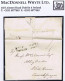 Ireland Antrim 1835 Letter Glenarm Castle To Whitehouse With Type 1A GLENARM And CARRICKFERGUS/PENNY POST - Prephilately