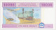 CENTRAL AFRICAN STATES EQUATORIAL GUINEIA 10000 FRANCS P-510Fc TRAIN - AIRPLANE 2002 UNC - Aequatorial-Guinea