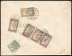 1922 Ajánlott Expressz Cenzúrázott Levél Német Területre 22,50K Bérmentesítéssel (2 Bélyeg Sérült) / Registered Express  - Other & Unclassified