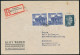 1942 Ajánlott Levél 3 Db Bélyeggel / Registered Cover - Other & Unclassified