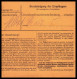 Luxemburg 1943: Paketkarte  | Besatzung, Absenderpostamt, Beutelstück | Luxemburg;Luxembourg, Differdingen;Differdange - 1940-1944 Ocupación Alemana