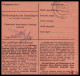 Luxemburg 1943: Paketkarte  | Besatzung, Absenderpostamt, Bezirksämter | Esch An Der Alzette;Esch-sur-Alzett, Grevenmach - 1940-1944 German Occupation