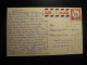 OAKLAND Skyline Lake Merrit Red Cross Cancel 1962 To Sweden Postcard USA - Oakland
