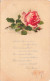 FLEURS - PLANTES - ARBRES - Fleurs - Rose - Colorisé - Carte Postale Ancienne - Flowers