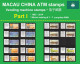 Macau China ATM Sammlung Part I / 1993-2014 MNH / Klussendorf Nagler Frama CVP Automatenmarken - Distributori