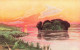 ARTS - Tableau - In Der Weiten Welt - Nach Originalen Von Bucacz - Coucher De Soleil - Colorisé - Carte Postale Ancienne - Paintings