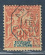 ANJOUAN - N10 Obl (1892-99) 40c Rouge-orange - Used Stamps