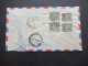 Asien Thailand 1965 Einschreiben / Registered Letter Luftpost / Air Mail Samutprakan - Hamburg - Thailand