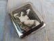 Delcampe - Ancien Etui à Cigarettes Laiton Chromé Photographie Érotique Glacoïde 1920/1930 / Curiosa Photography 02 - Zigarettenetuis (leer)