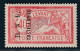 CASTELLORIZO - N°10ca * (1920) 40c Rouge Et Bleu : Surcharge Verticale Inversée Sans Point Après N - Signé - - Unused Stamps