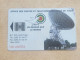 TOGO-(TG-OPT-0007A)-Earth Station 100-Reverse 2-(15)-(100units)-(0017416)-used Card+1card Prepiad Free - Togo