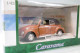 Cararama - VOKSWAGEN VW BEETLE Cox Cabriolet Marron BO 1/43 - Cararama (Oliex)