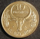 MADAGASCAR - 10 FRANCS 1970 - KM 11 - Madagascar