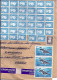 Nlle CALEDONIE N° 946x100/886/1167x4/998 S/L. DE NOUMEA/8.2.13 POUR LA FRANCE - Storia Postale