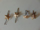 4 Petites étoiles Soviétiques Pour Uniformes - Other & Unclassified