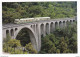 06 Entre Peille Et L'Escarène Sur Le Viaduc De L'Erbossiéra Train Autorail SNCF Rame X 2719 Excursion En 1988 VOIR DOS - L'Escarène