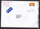 Iceland: Airmail Cover To Denmark, 1994, 1 Stamp, Returned, Retour Label, Postal Tape, Opened For Address (minor Damage) - Storia Postale