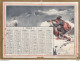 Calendrier 1933 - Thème,  Chasse Format - 17cm X 12,7 Cm - Petit Format : 1921-40