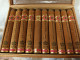 Sigarenbanden + Kist  Unico Vanderelst 20 Stuks - Empty Cigar Cabinet