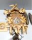 Delcampe - -ANCIENNE PENDULE MURALE COUCOU Germany HUBERT HERR POIDS 1,5 Kg Chacun  E - Clocks