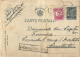 ROMANIA 1945 POSTCARD, CENSORED TIMISOARA 44 POSTCARD STATIONERY - 2. Weltkrieg (Briefe)
