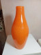 Vase Ancien Clichy Pate De Verre Hauteur 36 Cm Diamètre 14 Cm - Vasi