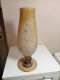 Delcampe - Vase Ancien Clichy Pate De Verre Hauteur 36 Cm Diamètre 14 Cm - Vazen