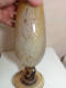 Delcampe - Vase Ancien Clichy Pate De Verre Hauteur 36 Cm Diamètre 14 Cm - Vasen